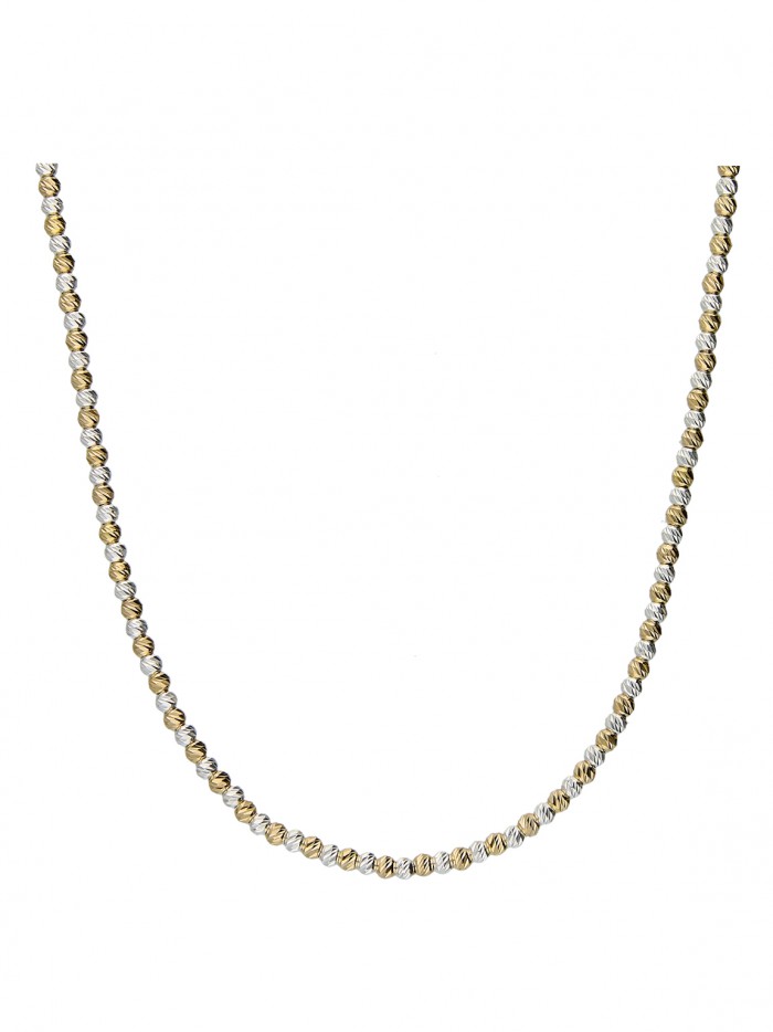 Gold plated 1 micron and 925 Sterling Silver Delicate & Festive Necklace