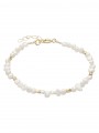 Gold Plated Delicate Bracelets adorned with Cultured Pearl