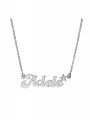 Silver Personalized Name Necklace