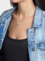 925 Sterling Silver Personalized Name Necklace with Heart 