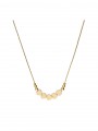 Gold Plated Delicate & Festive Necklace Heart