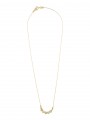 Gold Plated Delicate & Festive Necklace Heart