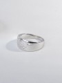 925 Silver Rhodium Plated Delicate Ring Leaf