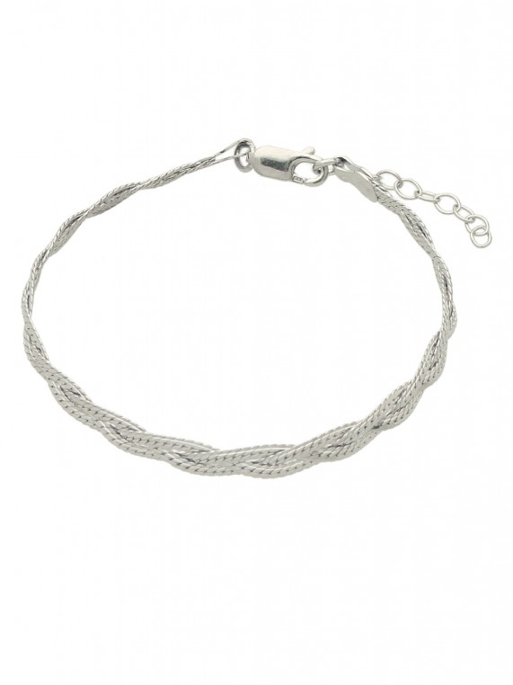 925 Sterling Silver Delicate Bracelets Braid