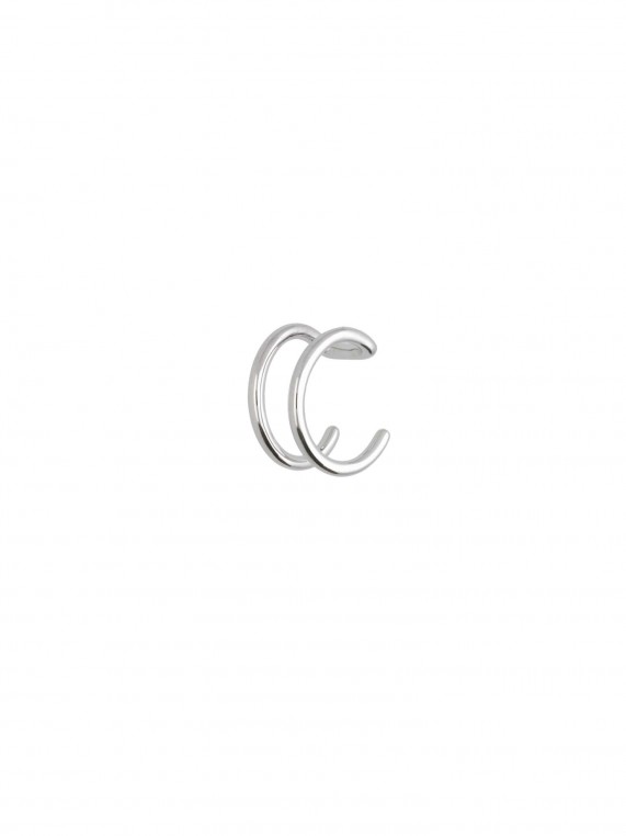 925 Silver Rhodium Plated Helix earring