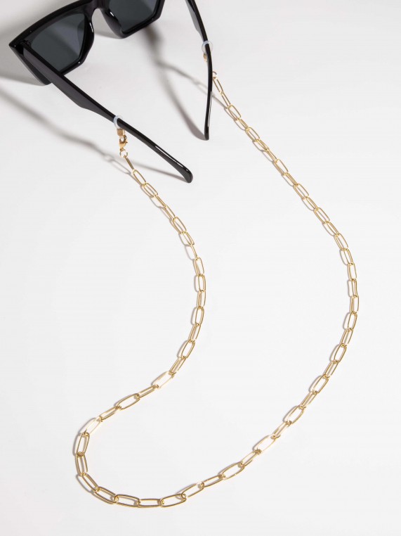 Gold Plated Glasses necklace