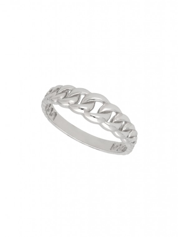 925 Silver Rhodium Plated Delicate Ring